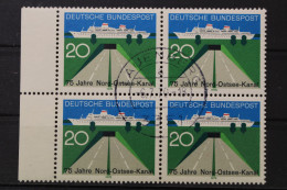 Deutschland (BRD), MiNr. 628, Viererblock, Gestempelt - Used Stamps