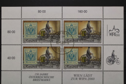 Österreich, MiNr. 2222 I Kleinbogen, Gestempelt - Unused Stamps