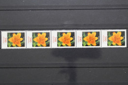 Deutschland (BRD), MiNr. 2534 Fünferstreifen, ZN 100, Postfrisch - Roulettes