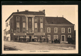 CPA Chagny, Hotel-Restaurant Le Commerce  - Chagny