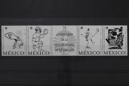 Mexiko, MiNr. 2781-2784 Fünferstreifen, Postfrisch - Mexique