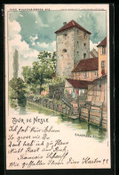 Lithographie Mülhausen, Tour De Nesle  - Autres & Non Classés