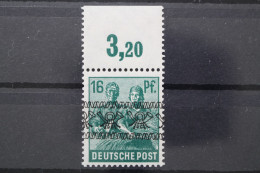 Bizone, MiNr. 42 I P Oberrand Dgz, Postfrisch - Mint