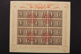 Schweiz, MiNr. Block 9, ESST - Unused Stamps