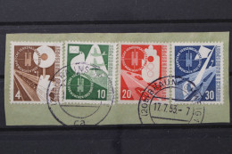 Deutschland (BRD), MiNr. 167-170, Briefstück - Autres & Non Classés