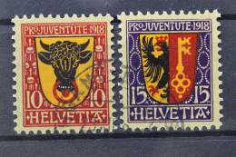 Schweiz, MiNr. 143-144, Gestempelt - Unused Stamps