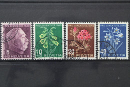 Schweiz, MiNr. 514-517, Gestempelt - Ongebruikt