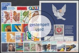 Schweiz, MiNr. 1540-1570, Jahrgang 1995, Gestempelt - Other & Unclassified