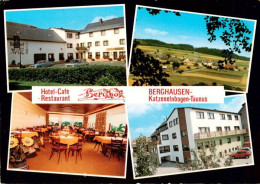 73909972 Katzenelnbogen Hotel Cafe Restaurant Berghausen Gastraum Panorama - Other & Unclassified
