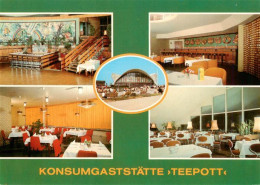 73909970 Warnemuende Ostseebad Konsumgaststaette Teepott Bar Aussenansicht Resta - Rostock