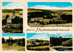 73870195 Niederwambach Kirche Panorama Forsthaus Lichtenthal Talblick Schwimmbad - Other & Unclassified