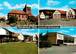 73870133 Oberotterbach Pfalz Kirche Gasthaus Ortspartie Otterbach Halle Oberotte - Other & Unclassified