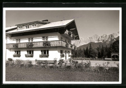 AK Ramsau-Dachstein, Haus Schneeberger, Dorberg 23  - Autres & Non Classés