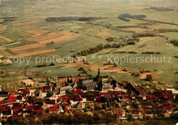 73870055 Tholey Theley Blick Vom Schaumberg Auf Dorf Und Abteikirche Tholey Thel - Other & Unclassified