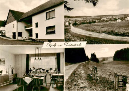 73869850 Rodenbach Puderbach Westerwald Pension Hering Gaststube Panorama  - Other & Unclassified