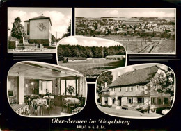 73869845 Ober-Seemen Gedern Kriegerdenkmal Und Schule Zeltlager Gasthaus Gaststu - Otros & Sin Clasificación