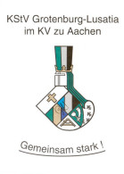 73869834 Aachen Wappen Der KStV Grotenburg Lusatia Aachen - Aachen