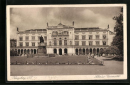 AK Königsberg, Denkmal Vor Albertus-Universität  - Ostpreussen