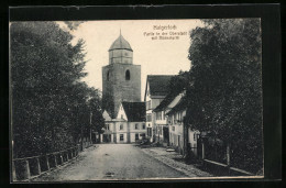 AK Haigerloch, Partie In Der Oberstadt Mit Römerturm  - Haigerloch