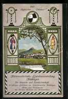 AK Hechingen, Hohenzollerische Landesausstellung Für Gewerbe U. Landwirtschaft 1907, Panorama  - Ausstellungen