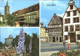 72263588 Erfurt Fachwerk Kraemerbruecke Volkssternwarte Weinrestaurant Hohe Lili - Erfurt