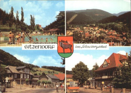 72263585 Sitzendorf Thueringen Schwimmbad Hotel Zur Linde Sitzendorf - Autres & Non Classés