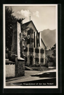 AK Oberammergau, Kriegerdenkmal Mit Dem Bayr. Forstamt  - Oberammergau