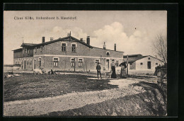 AK Hohenhorst B. Haseldorf, Gasthaus Von Claus Kölln Mit Schweinen  - Other & Unclassified