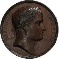 France, Médaille, Napoléon Ier, Mariage De Stéphanie, 1806, Cuivre, Droz, TTB - Other & Unclassified