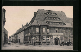 AK Neustadt I. Sa., Hotel Zum Stern Und Geschäfte  - Autres & Non Classés