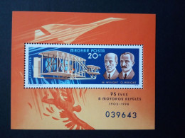 UNGARN BLOCK 129 A POSTFRISCH(MINT) FLUGZEUGE 1978 - Blocs-feuillets