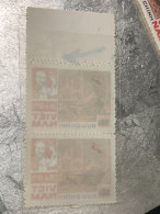 VIET NAM Stamps PRINT ERROR Block 2-1987-(50d-no514 Tem In Lõi-hai Hang Rang Cua-historic Days)2-STAMPS-vyre Rare - Viêt-Nam