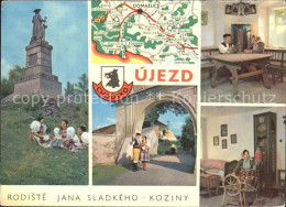 72262059 Ujezd U Domazlic Denkmal Tracht Wohnhaus Innen Ujezd U Domazlic - Tchéquie