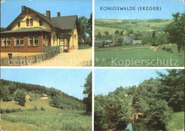 72261938 Koenigswalde Erzgebirge Gaststaette Landschaft Partie Am Fluss  - Autres & Non Classés