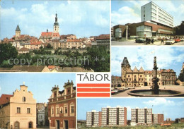 72261894 Tabor Czechia Celkovy Pohled Hotel Palcat Historicke Domy Zizkovo Names - Czech Republic