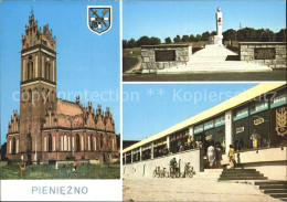 72261205 Pieniezno Wappen Kathedrale Denkmal Pieniezno - Poland