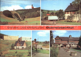72261110 Oberwiesenthal Erzgebirge Sprungschanze Hotel Bergfrieden Jugendherberg - Oberwiesenthal