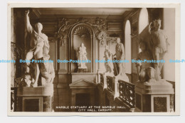 C003463 Marble Statuary At Marble Hall. City Hall. Cardiff. 73. RP. 1927 - World