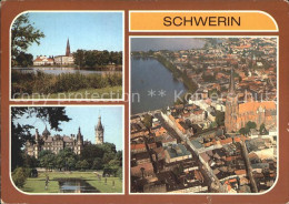 72260978 Schwerin Mecklenburg Fliegeraufnahme Kirche Burgsee Schloss Goerries - Schwerin