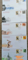 China Cover International Olympic Day Commemorative Cover,5 Pcs - Covers