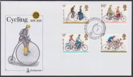 GB Great Britain 1978 Private FDC Cyclists Touring Club, Cycle, Cycling, Sport, Sports, Bicycle, First Day Cover - Brieven En Documenten