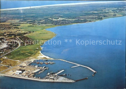 72257964 Havneby Fliegeraufnahme Faehrhafen  - Denmark