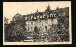 AK Bornheim, Kloster Maria Hilf, Gartenseite  - Bornheim