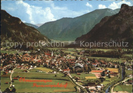 72257944 Oberammergau Fliegeraufnahme Passionsspielort Mit Kofel Oberammergau - Oberammergau