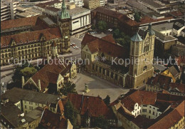 72257941 Braunschweig Fliegeraufnahme Burgplatz Rathaus Braunschweig - Braunschweig