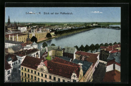 AK Schwerin I. M., Blick Auf Den Pfaffenteich  - Schwerin