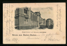 AK Baden-Baden, Friedrichsbad Und Kaiserin Augustabad  - Baden-Baden
