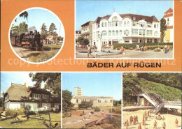 72257747 Baabe Ostseebad Ruegen Schmalspurbahn Binz Kaufhaus Promenade Goehren M - Autres & Non Classés