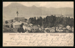 AK St. Wolfgang, Panorama Vom Calvarienberg  - Autres & Non Classés