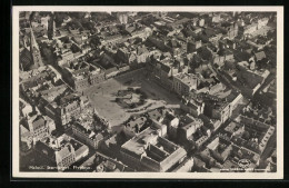 AK Malmö, Stortoget, Flygfoto  - Sweden